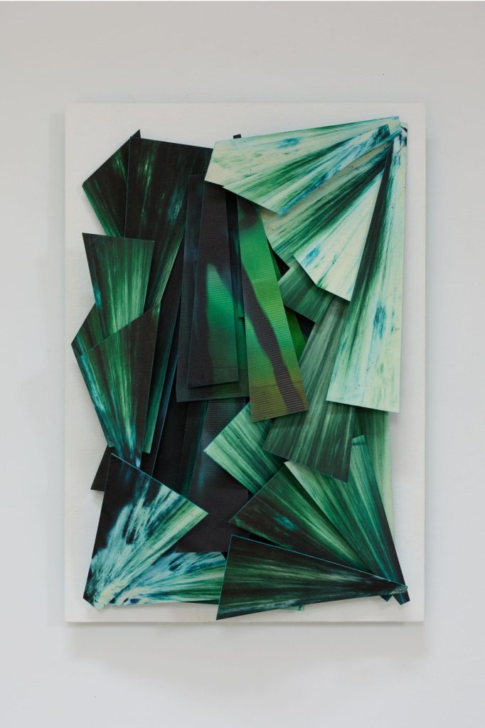 Philippe Einari Tapissier, A corps perdu, 2026, photographie découpée, h. 52 x 37 cm